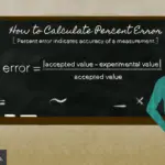Cómo Calcular el Error Porcentual
