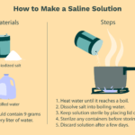 Cómo hacer Solución Salina en Casa